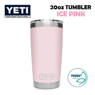 Ly giữ nhiệt YETI 20oz Ice Pink + Nắp Magslider (600 ml) - Stainless Steel / Thép không gỉ cao cấp - NEW