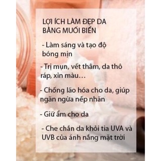 MUỐI BIỂN SỮA DỪA HANDMADE NHÀ BỘT