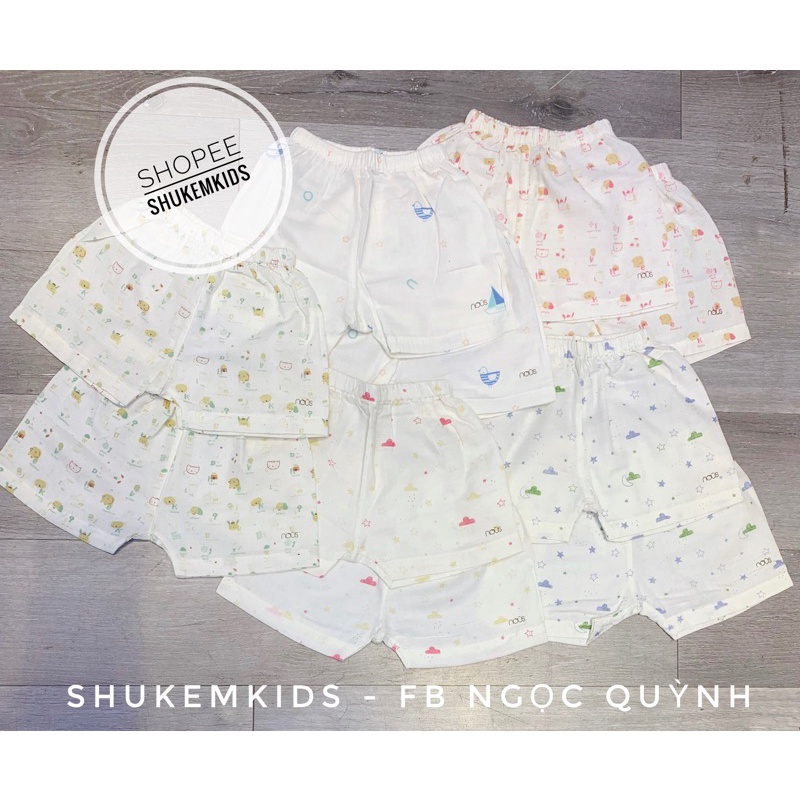 Nous - Set 2 quần xô thoáng 2 lớp chính hãng cho bé