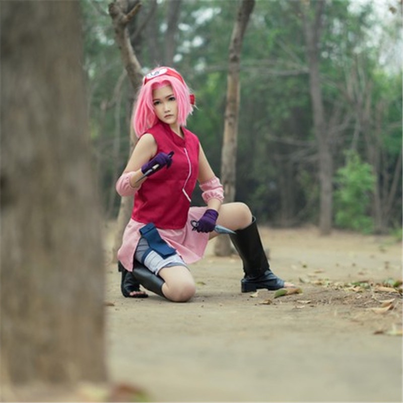Bộ Trang Phục cosplay Nhân Vật Sakura Trong NARUTO