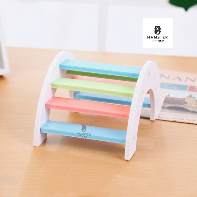 Cầu thang gỗ chui cho Hamster