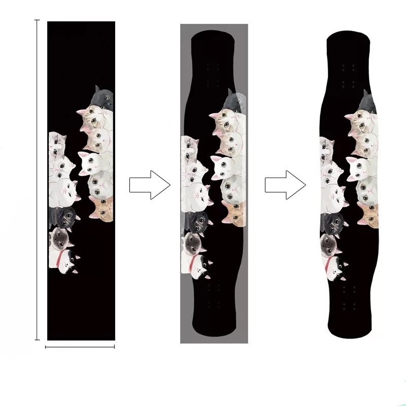 Grip mặt nhám ván trượt, mặt dán ván trượt, longboard 122cm