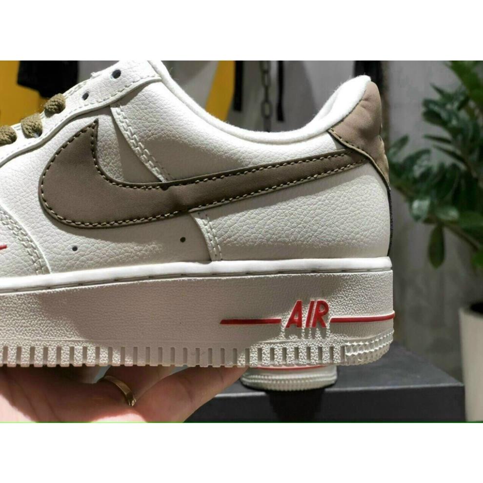 Giày Sneaker AF1 custom Vệt nâu chất lượng nguyên bản MSN2371 | BigBuy360 - bigbuy360.vn