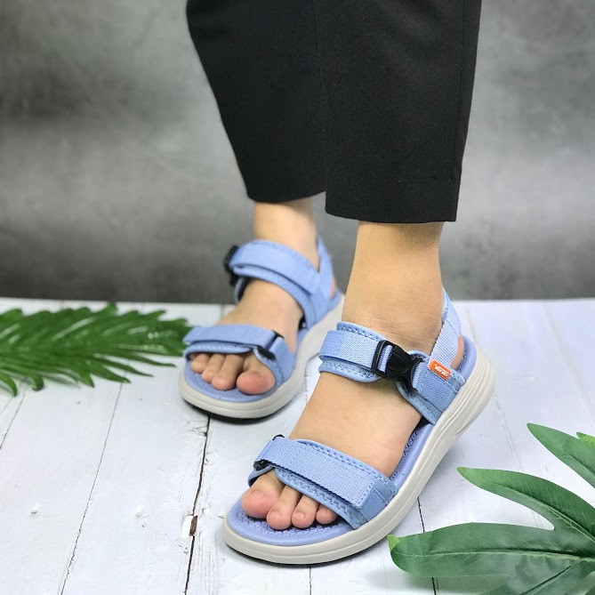 [Mã FASHIONT4WA2 giảm 10k đơn từ 50k] Giày Sandal Vento Nữ - NB66XD Xanh dương