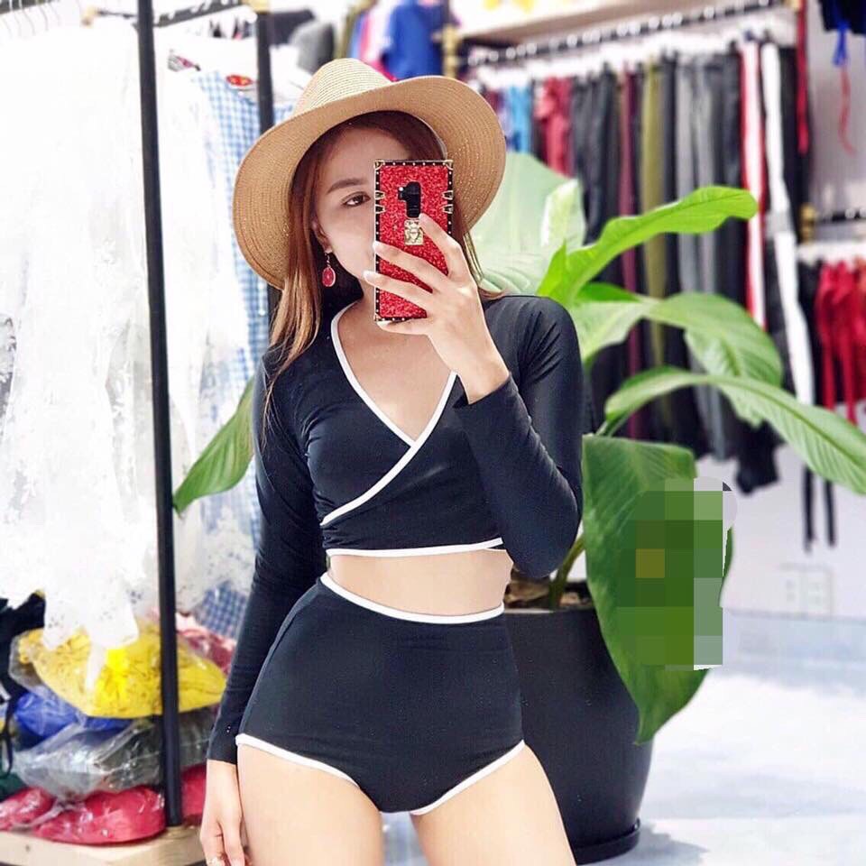 Đồ Bơi Cặp Nam Nữ Mặc Đi Biển Bin Sports CB014