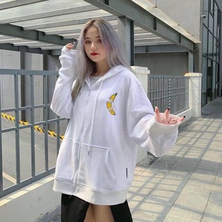 Áo khoác nỉ hình Chuối cute