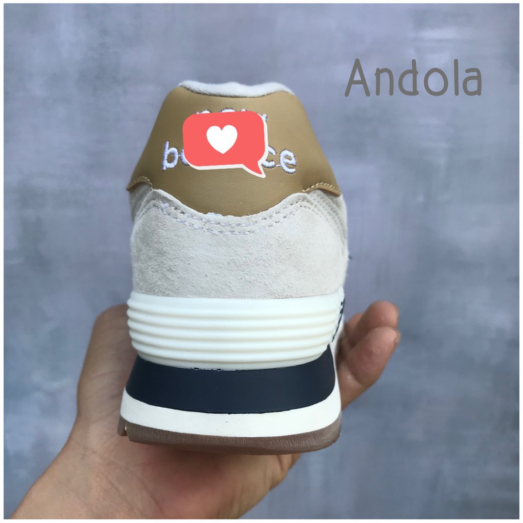 Giày thể thao,Giày sneaker,Giày 𝐍𝐞𝐰 𝐁𝐚𝐥𝐚𝐧𝐜𝐞,Giày 𝐍𝐁 𝟓𝟕𝟒 chữ xanh than | BigBuy360 - bigbuy360.vn