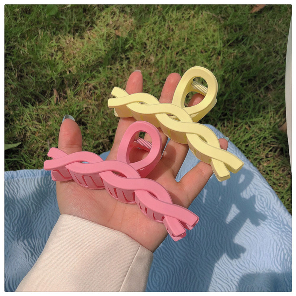 Kẹp Tóc Càng Cua 11cm Màu Sắc Ngọt Ngào