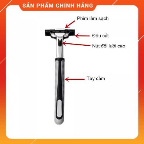 Bộ Dao Cạo Râu 36 Lưỡi Kèm Thân Dao và Tuýp Kem