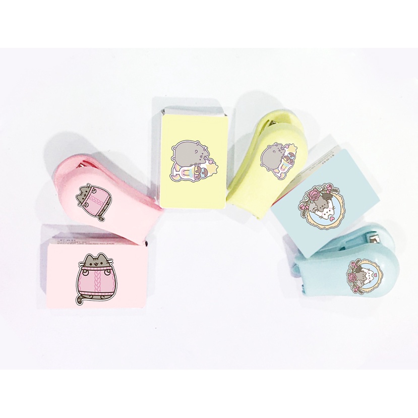 Bộ giập ghim ba anh em gấu BGGI4 bear cute molang pusheen gấu brown tonton bé đào khủng long hoàng đế mèo capoo