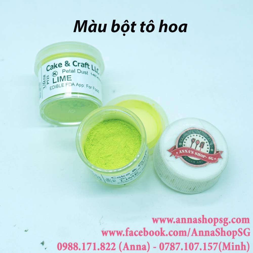 MÀU Petal Dust TÔ HOA ĐƯỜNG - LIME