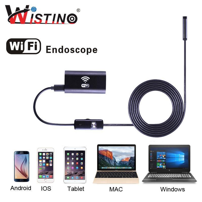 Wifi Wistino HD 720P Mini Tiện Dụng Cho Camera Nội Soi Điện Thoại Thông Minh iPhone