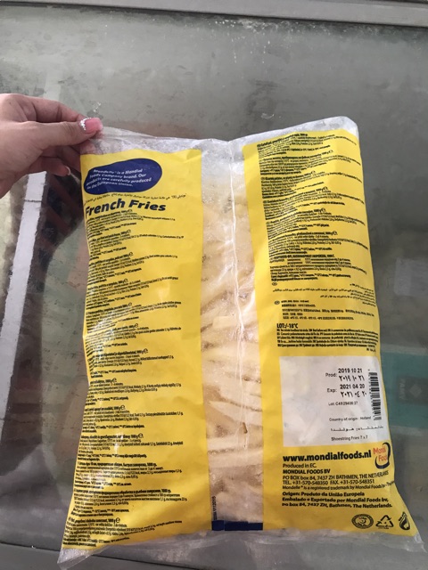 Khoai tây chiên loại 1kg