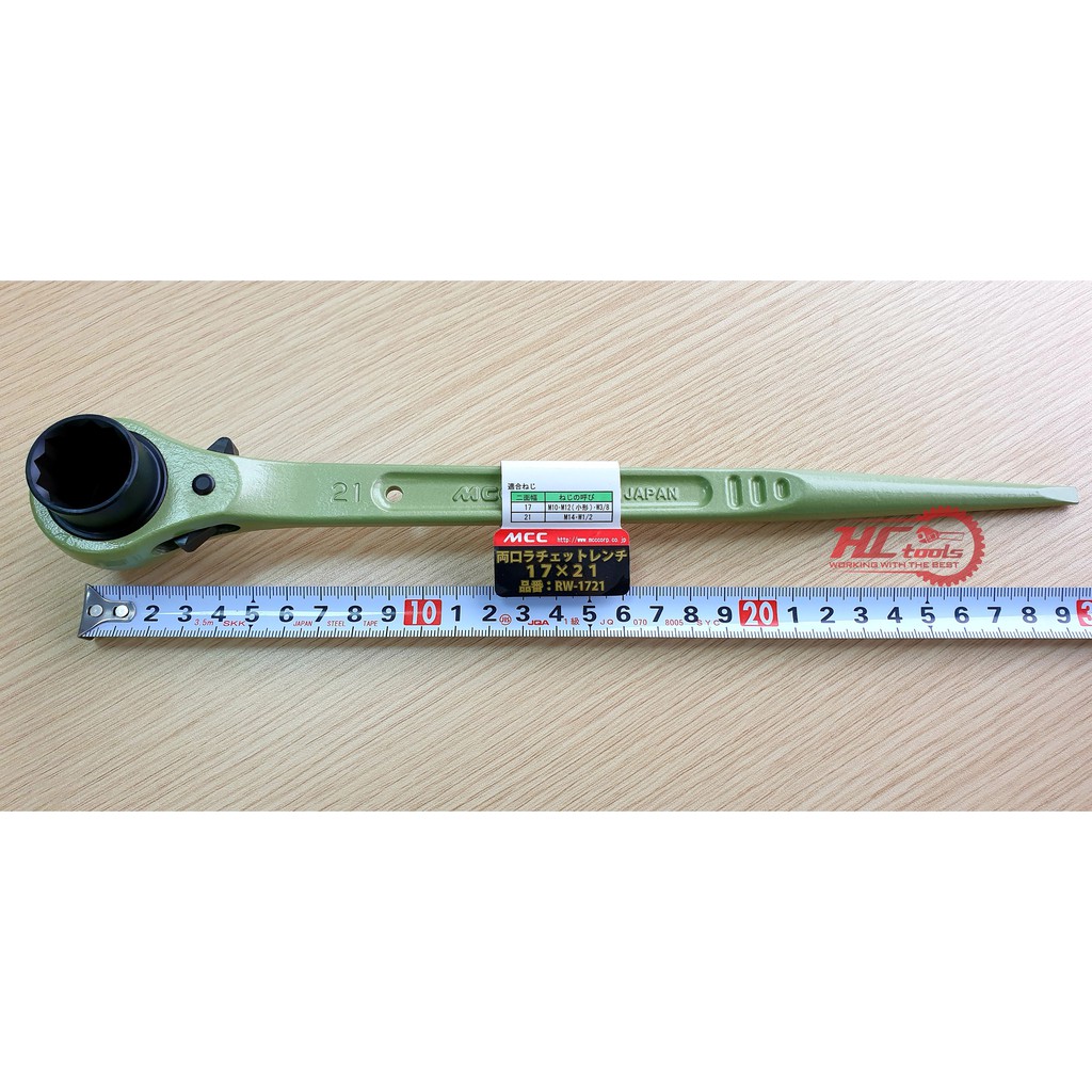 Cờ lê đuôi chuột 17-21 MCC Made in Japan RW-1721