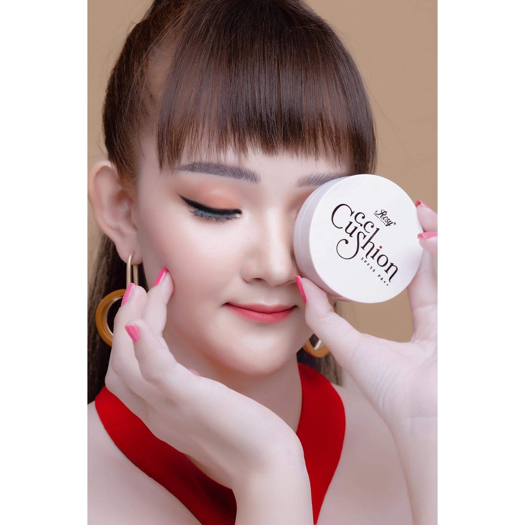 Phấn nước CC Cushion Rosy - mỏng mịn, dưỡng da, che phủ tốt, chống nắng (nhập khẩu Hàn Quốc) | BigBuy360 - bigbuy360.vn