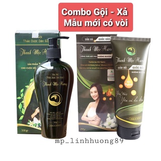 Combo Gội - Xả Thanh Mộc Hương Không silicon dưỡng tóc