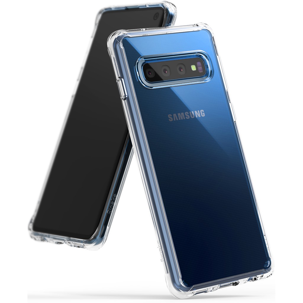 Ốp điện thoại RINGKE trong suốt cho Samsung Galaxy S10 Plus S10