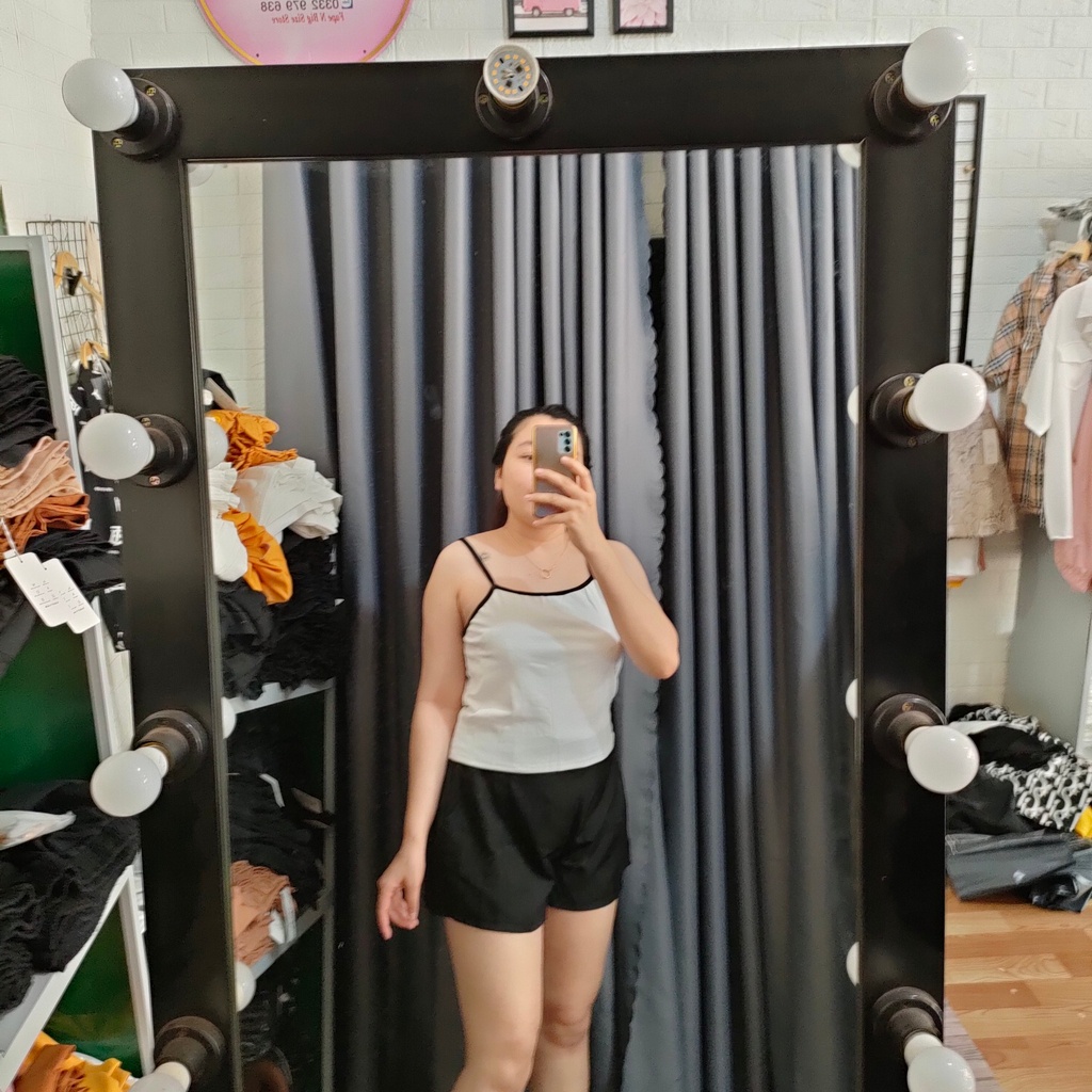 Quần đùi bigsize nữ 60kg đến 95kg, Quần đùi xếp ly bigsize ống rộng mã qdxl