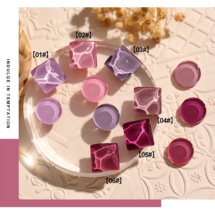 Sơn Gel AS| Mã DS | Màu Tím Hồng