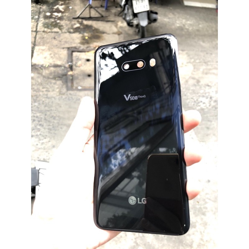 KÍNH LƯNG LG LG V50S THINQ ZIN CHUẨN KÈM RON DÁN (ĐỪNG SO SÁNH KÍNH ZIN BÊN EM VỚI KÍNH PHA MICA CHẤT LƯỢNG THẤP)