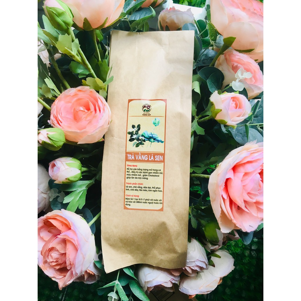 Giảm mỡ, nhuận tràng trong 7 ngày - Trà vằng lá sen đông y gia truyền Thông Cát - Bịch 20 | BigBuy360 - bigbuy360.vn