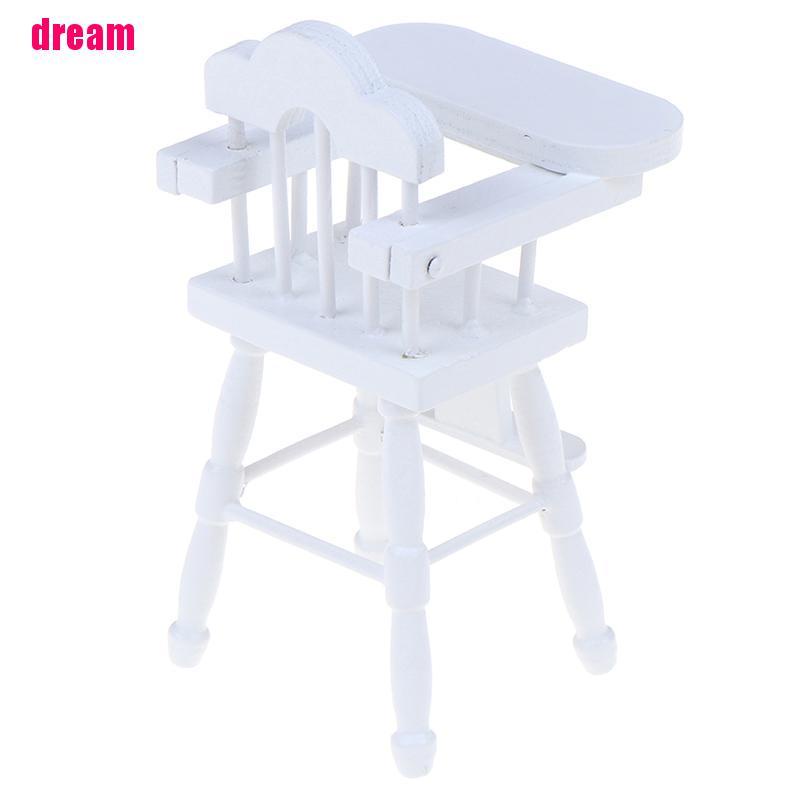 Mô Hình Ghế Gỗ Mini Tỉ Lệ 1: 12 Trang Trí Nhà Búp Bê