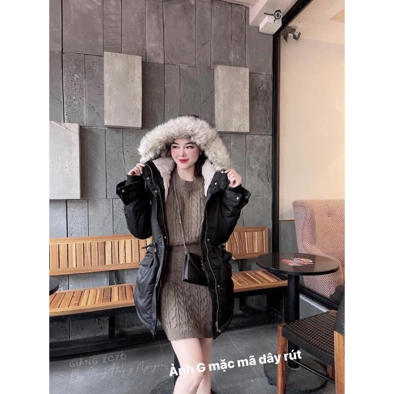 ÁO PARKA lót lông XUẤT XỊN SIÊU ẤM - Hàng LOẠI 1