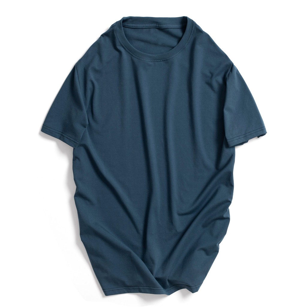Áo thun nam cổ tròn, Áo phông nam vải Cotton co giãn 4 chiều, dày dặn, thoải mái | BigBuy360 - bigbuy360.vn