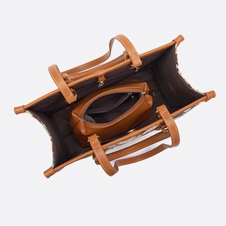 Túi xách đeo vai SEAGLOCA vải canvas kích cỡ lớn thời trang cá tính cho nữ