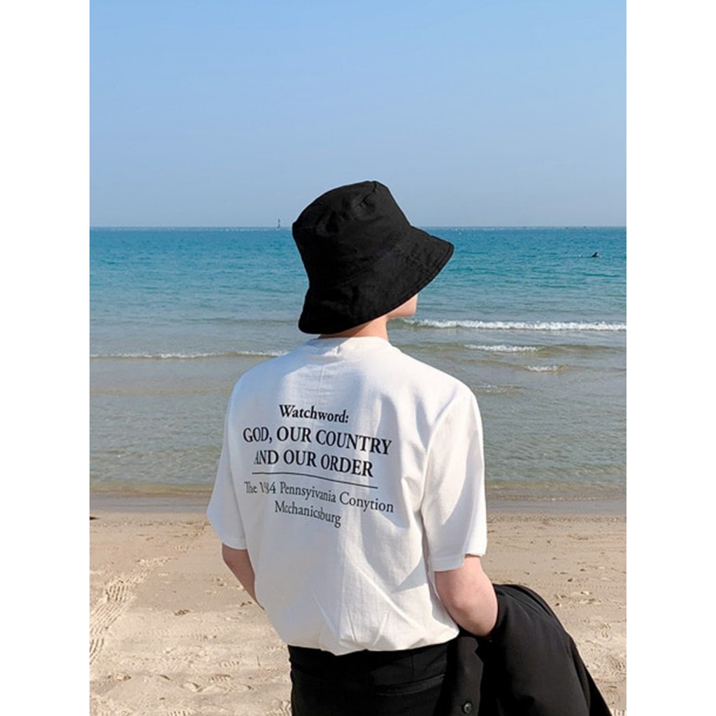 Áo thun Stee WATCHWORD In White Unisex