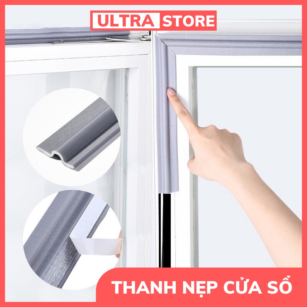 Gioăng dán cửa sổ chặn khe hở, chống bụi ngăn côn trùng bụi bẩn cách âm