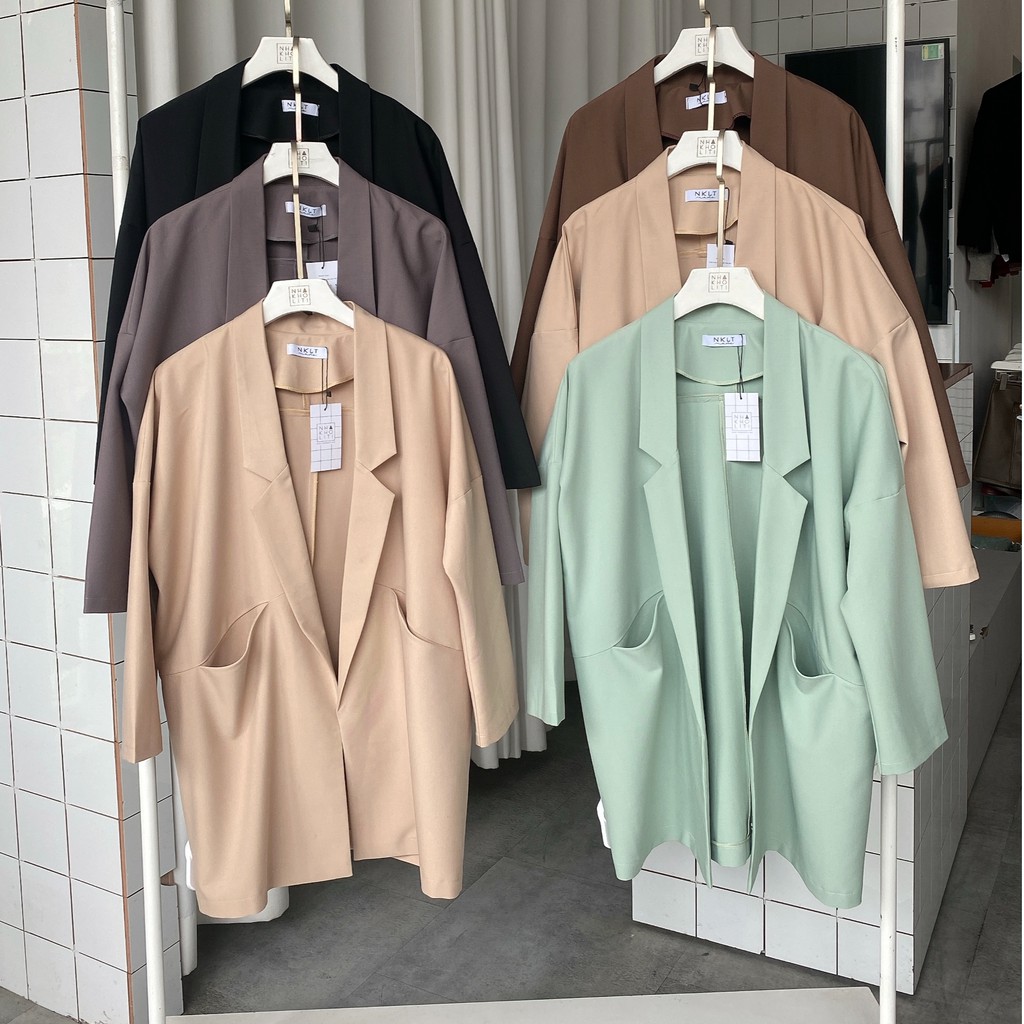 Áo khoác blazer nữ oversized TK - AKTK002