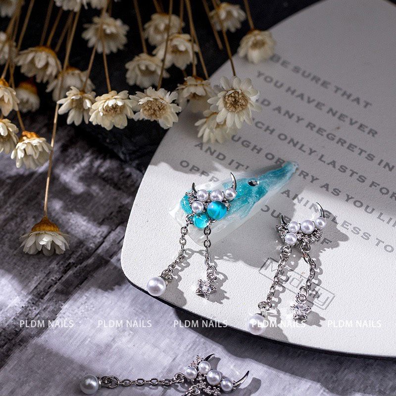 Charm kim loại cao cấp charm dây xích,bướm đá