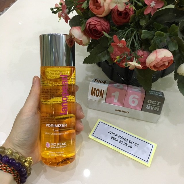 Nước hoa hồng Lanopearl Toner 200ml của Úc