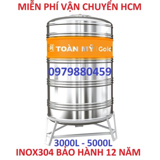 Mua Bồn nước cao cấp Inox304 Toàn mỹ Gold  bảo hành 12 năm