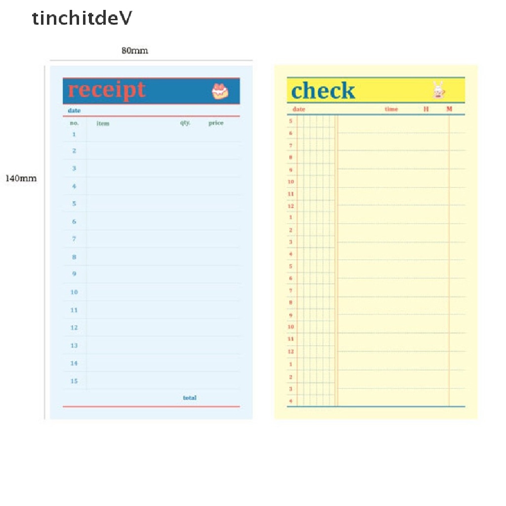 Set 60 Tờ Giấy Ghi Chú Lên Kế Hoạch Sáng Tạo Tiện Dụng