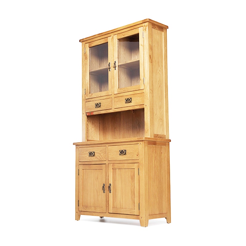Tủ bếp 2 cánh Rustic gỗ sồi IBIE