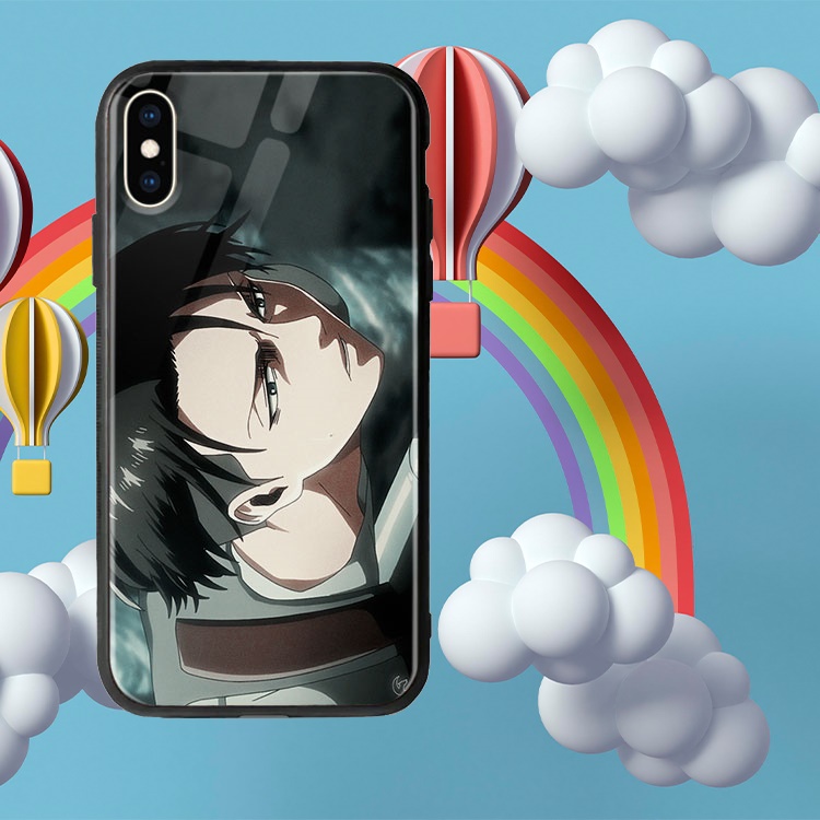 Ốp Độc Lạ Hình Levi Attack Titan Cá Tính SATIVE Cho Iphone 12/11/ProMax/Mini