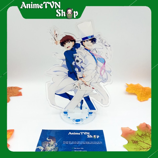 Tượng Mica Standee anime/manga Thám tử lừng danh Conan và Kaito Kid - Nhựa Cứng Acrylic In nhiều chi tiết sắc nét