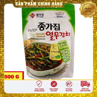 💥 ⚡ SẢN PHẨM CHÍNH HÃNG   KIMCHI NGỒNG CỦ CẢI YEOLMU HÀN QUỐC 500G ( CHỈ SHIP Ở HÀ NỘI )