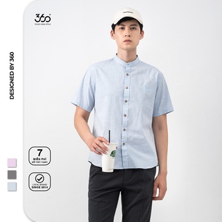 Áo sơ mi ngắn tay cổ tàu local brand 360 Boutique - SHNTK212