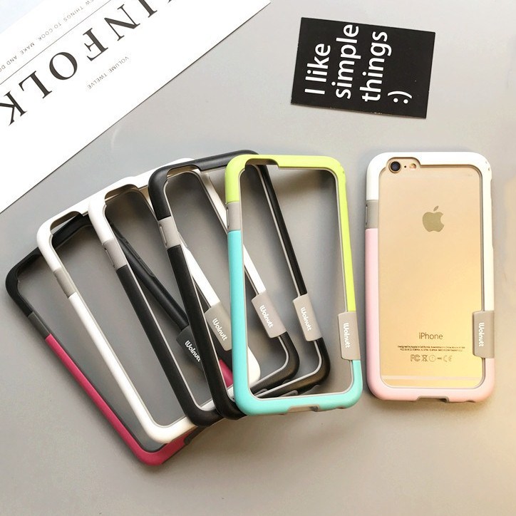 Ốp điện thoại dạng khung chống sốc phong cách cao cấp cho iPhone 6 7 8 iPhone X Xs Xr 7 8 Plus