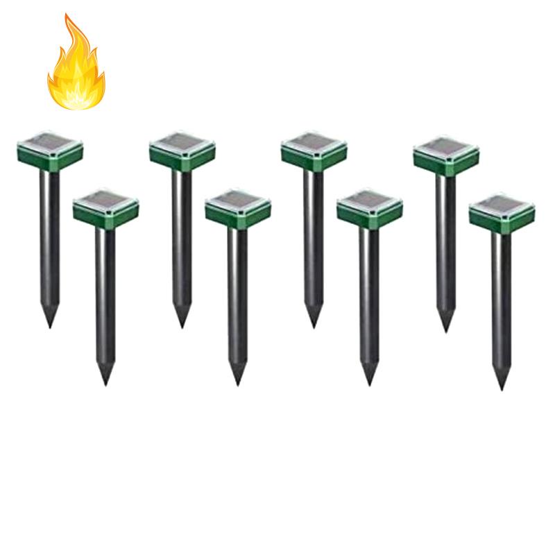 Set 8 Thiết Bị Rung Siêu Âm Đuổi Rắn/Trồng Cây Cho Vườn/Trang Trại