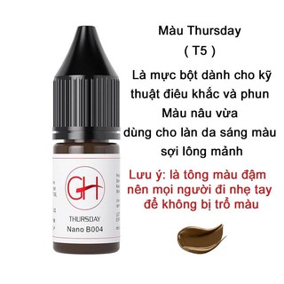 Mực Bột GH Chuyên Phun Xăm Điêu Khắc Chân Mày Thẩm Mỹ