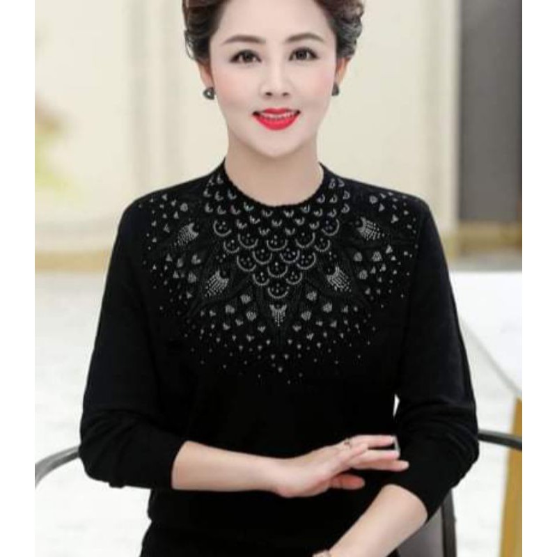 Ao Len Dành Cho Người Trung Niên Nữ