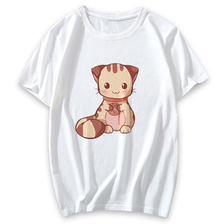 Áo thun ngắn tay nam nữ in hình siêu cute đáng yêu S49 (12 màu)