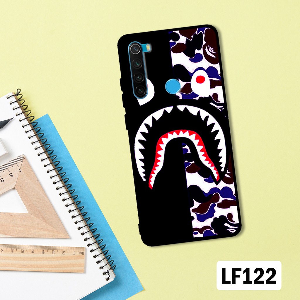 ỐP LƯNG REDMI NOTE 8 IN HÌNH BAPE SIÊU NGẦU