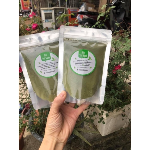 1 goi bột trà xanh 100g