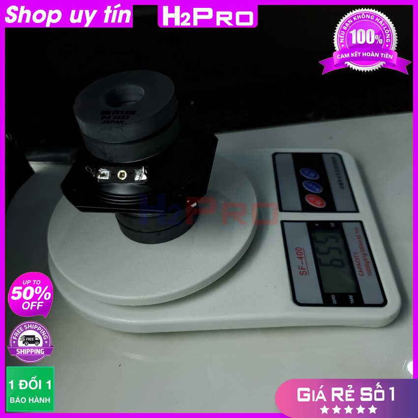 Đôi Loa Treble Bmb, 2 Loa Treble Giấy Bmb PA2522 Japan Vuông 83x83mm, 60W-8 Ôm-Từ Kép-Coil 1.4 (Tặng Cặp Tụ)-H2Pro Audio