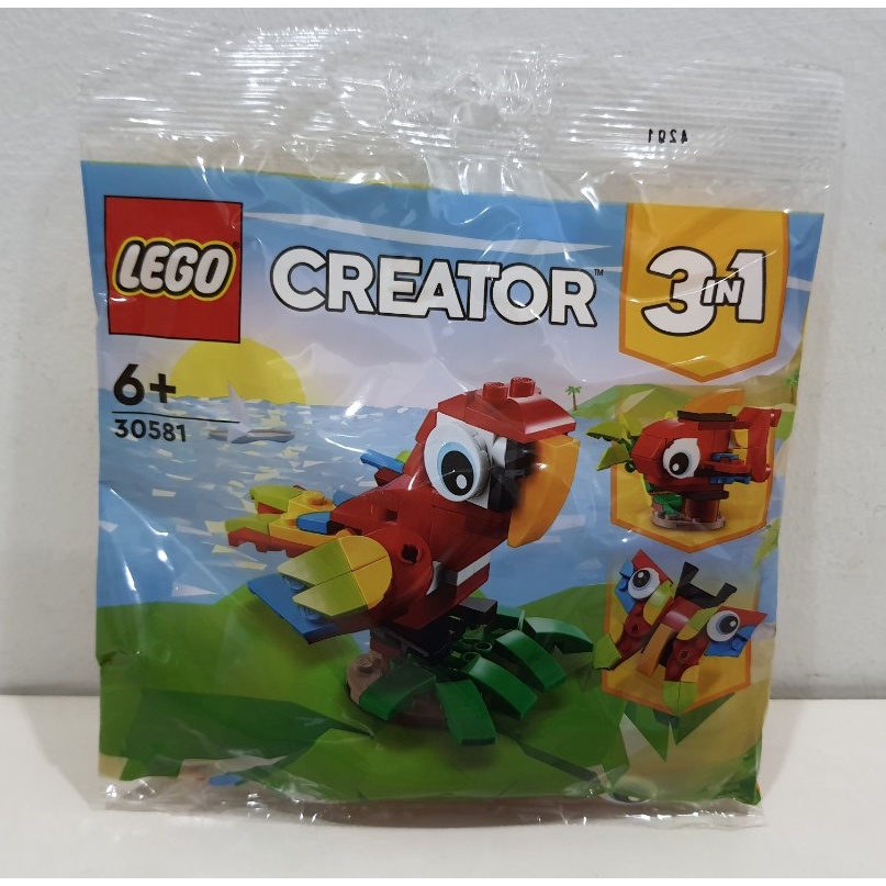 Lego HaHa - Lego Creator - Polybag - Chú Vẹt Đáng Yêu - 30581